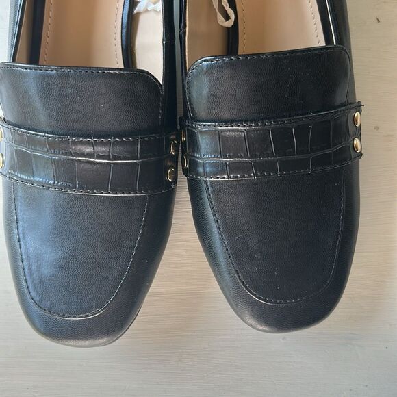 Liz Claiborne Black Slip On Classic Two Inch Heel New No Box Women’s 8 - Picture 6 of 14